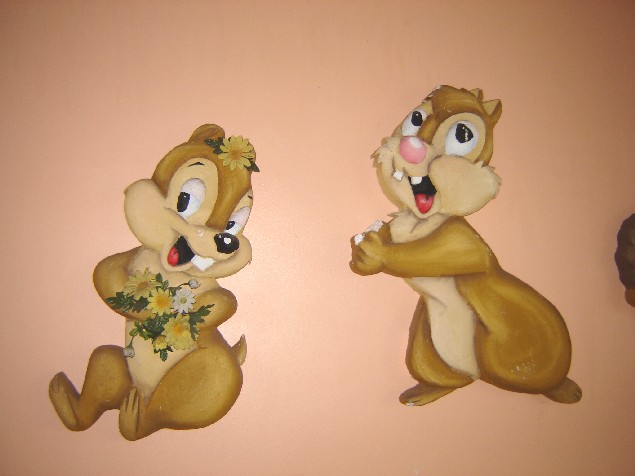 Bonecos da Sala Laranja