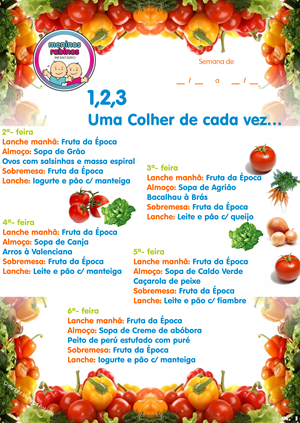 Ementa da Semana